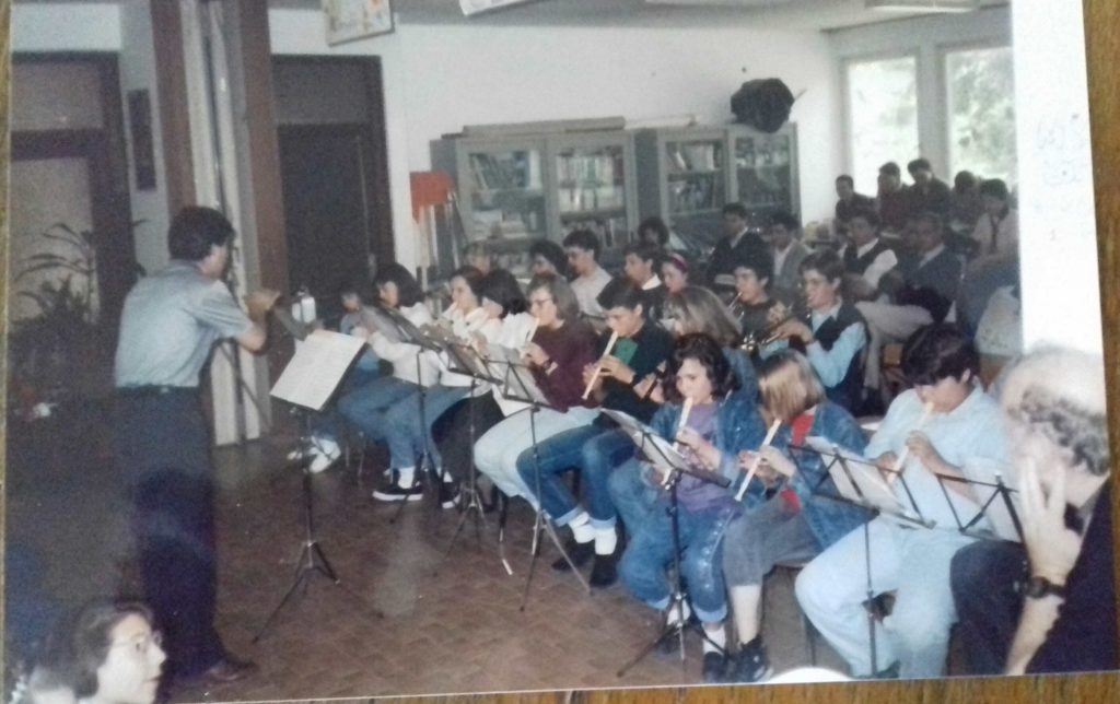 Sempre festa finale del 10 giugno 90 Il concertino nel salone
